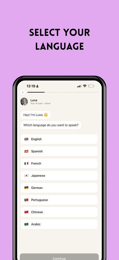 Select your language